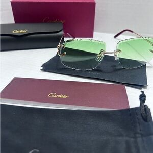Cartier Green Sunglasses